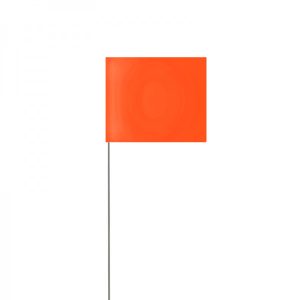 4x5 Flo Orange Vinyl Flag Wire Staff 800x800 1 600x600