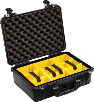 Pelican 1504 protective camera case padded