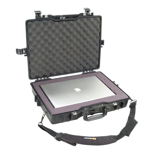 Pelican secure laptop carry macbook case photoroom