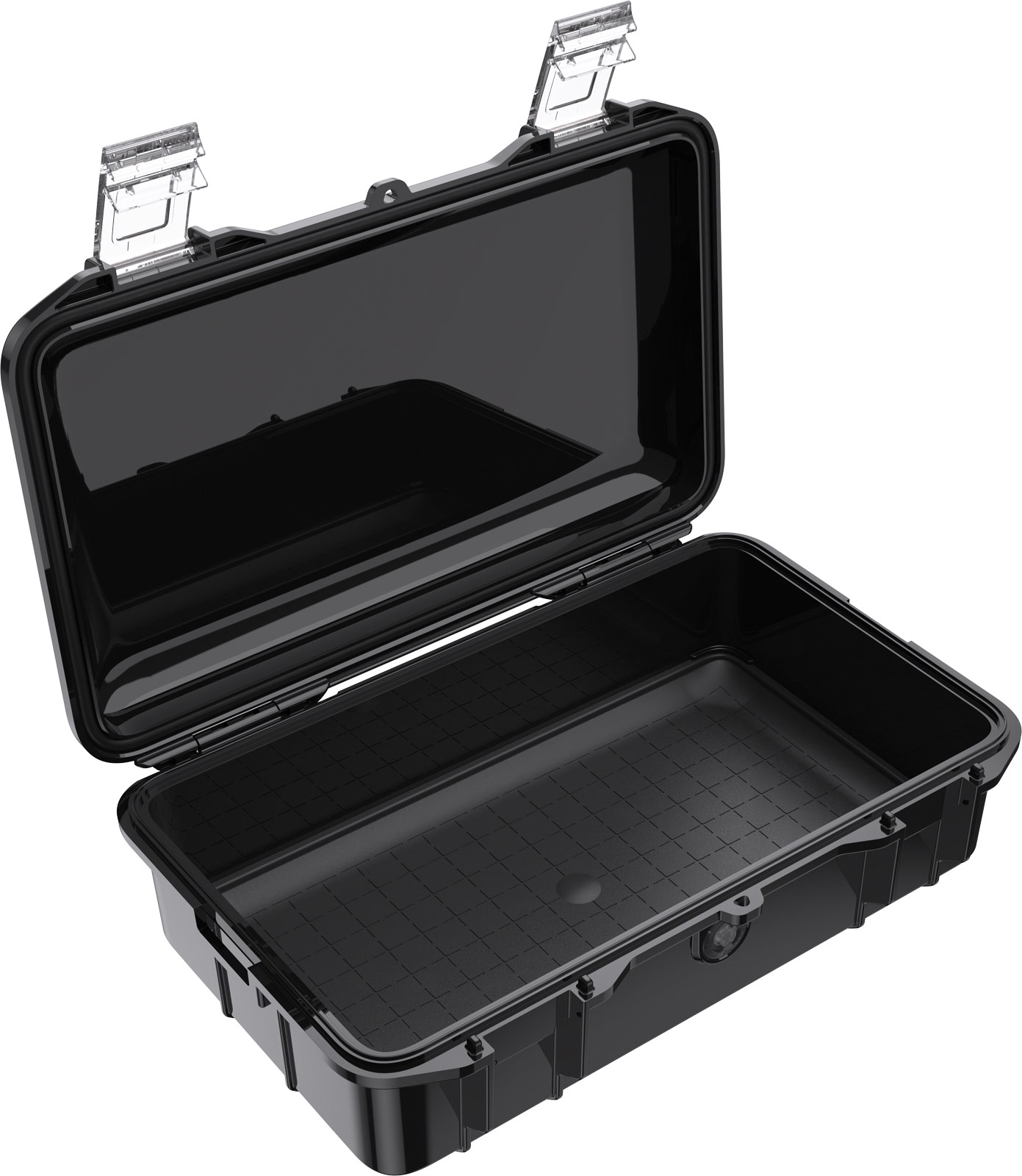 peli-m60-micro-case-black-open Peli M60 Micro Case Black Open