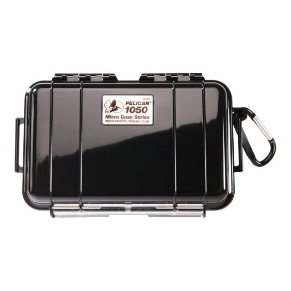Pelican 1050 Solid Black Micro Case Photoroom