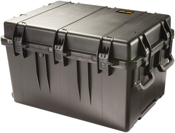 Pelican hard plastic shipping flight case
