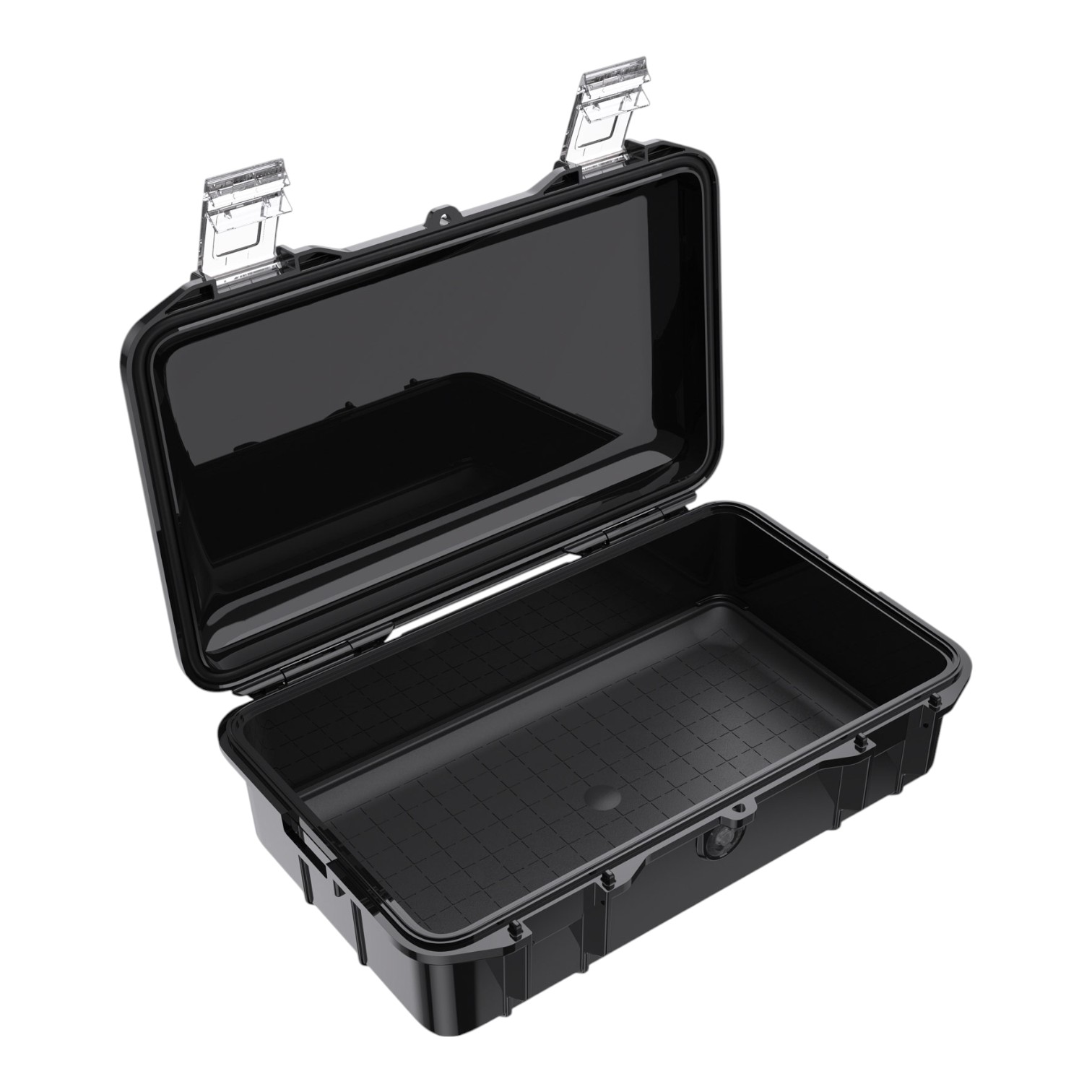 Pelican m60 micro case black open